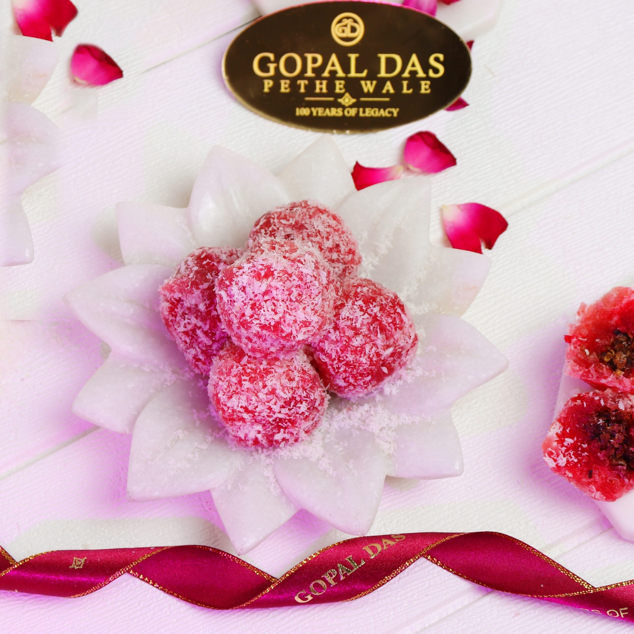 Gulab Laddoo Petha
